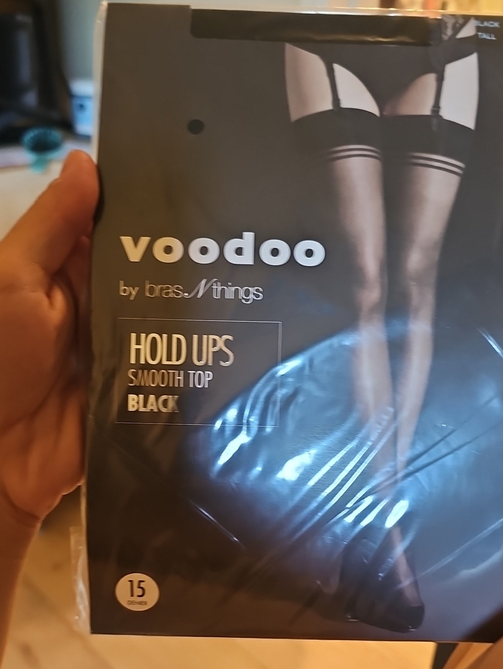 Bras N Things Voodoo Hold Ups - Black